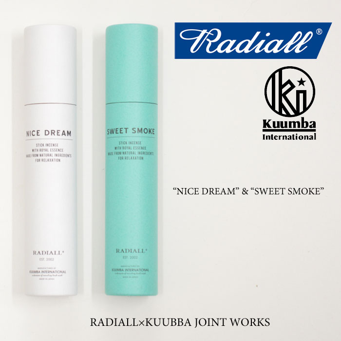 RADIALL (ラディアル)　 NICE DREAM INCENSE(お香)　 【お香】　 【RADIALL (ラディアル)×KUUMBA】　 【RAD-16SS-JW004】　 【RADIAL