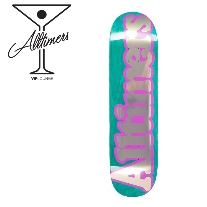 Alltimers (オールタイマーズ)　 BROADWAY PURPLE DECK (8.25inch)  　【Alltimers オールタイマーズ】【スケートボード】【スケボー
