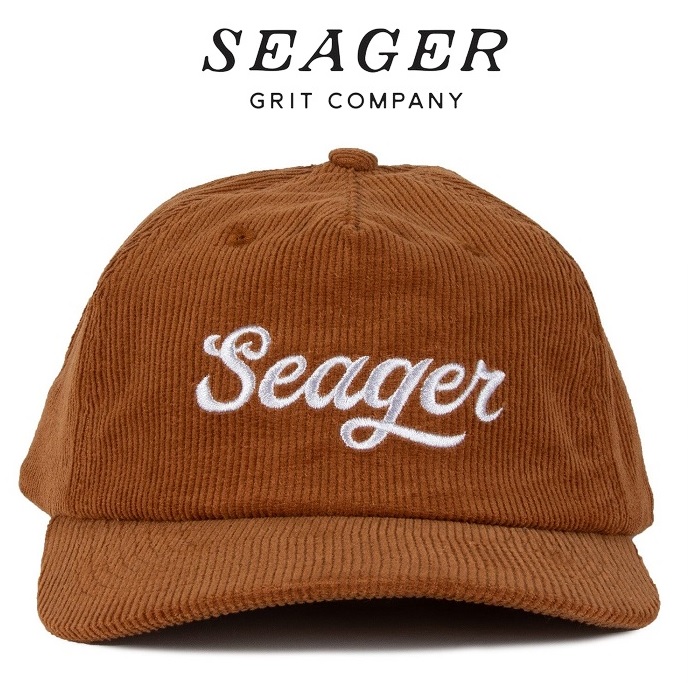 SEAGER(シーガー)　BIG TEX CORDUROY SNAPBACK　【キャップ 帽子】【シーガー キャップ】【定番 人気 シンプル アウトドア サーフィ