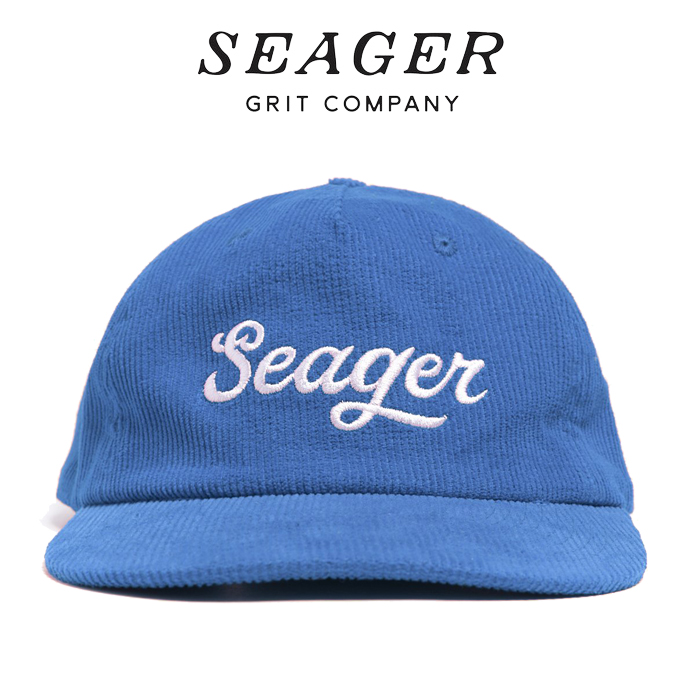 SEAGER(シーガー)　BIG BLUE CORDUROY SNAPBACK　【キャップ 帽子】【シーガー キャップ】【定番 人気 シンプル アウトドア サーフィ
