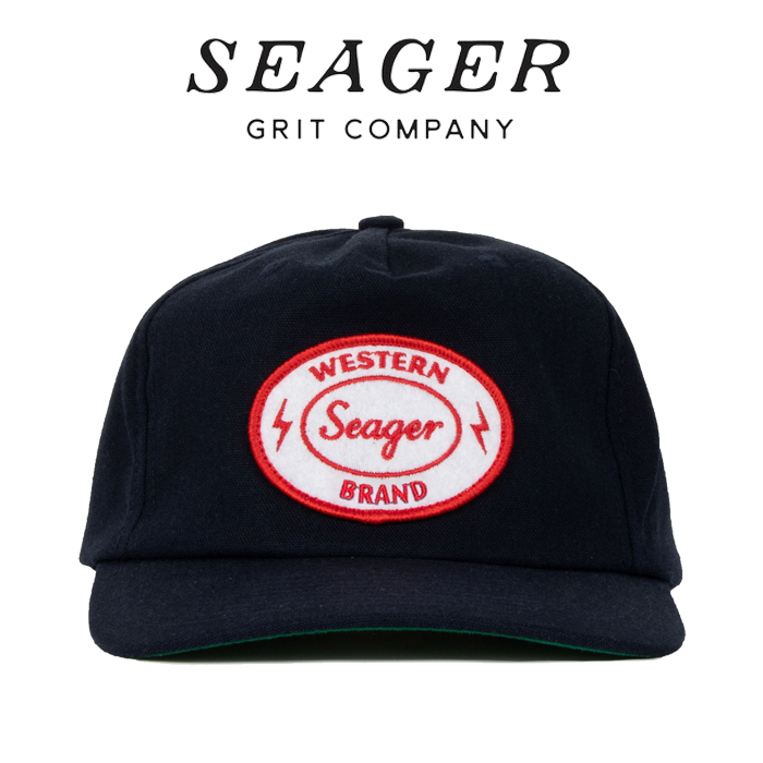 SEAGER(シーガー)　FORD HEMP SNAPBACK NAVY　【キャップ 帽子】【シーガー キャップ】【定番 人気 シンプル アウトドア サーフィン