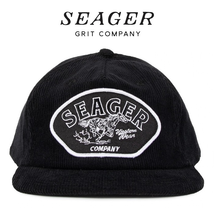 SEAGER(シーガー)　HERITAGE CORDUROY SNAPBACK　【キャップ 帽子】【シーガー キャップ】【定番 人気 シンプル アウトドア サーフィ