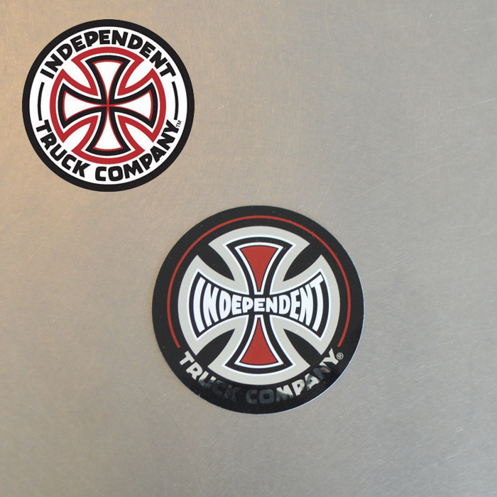 Independent Trucks (インディペンデント)　INDEPENDENT STICKER TRUCK CO.FOIL 3"　【インディペンデント ステッカー シール】【ス
