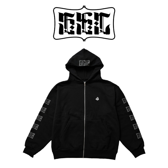 SSC (エスエスシー)　LOGO ZIP HOODIE　【2026新作 ジップパーカー】【SURF SKATE CAMP サーフスケートキャンプ】【ALHX】