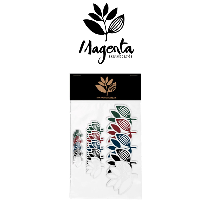 MAGENTA SKATEBOARDS（マゼンタ スケートボード）　 PLANT STICKERS 30 PCS 　【マゼンタ MAGENTA】【スケートボード スケボー】【ス
