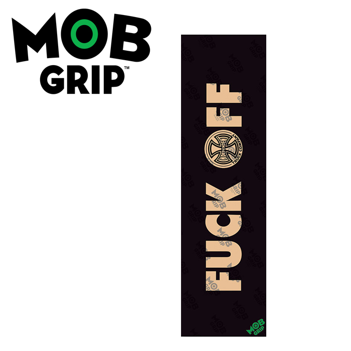 MOB GRIP(モブグリップ)　INDEPENDENT FUCK OFF CLEAR GRIPTAPE　【モブグリップ INDEPENDENT】【スケートボード スケボー パーツ】