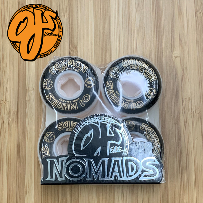 OJ WHEELS(オージェーウィール)　 Elite Nomads 95A 53MM 　【オージェー スケートボード スケボー パーツ ウィール】【ハードウィー