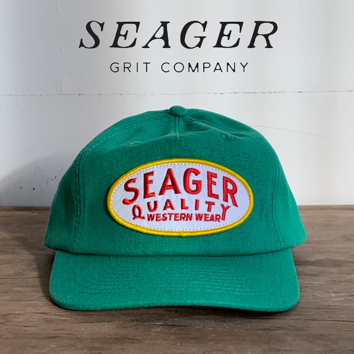 SEAGER(シーガー)　 OLD TOWN SNAPBACK TEAL 　【キャップ 帽子】【シーガー キャップ】【定番 人気 シンプル アウトドア サーフィン