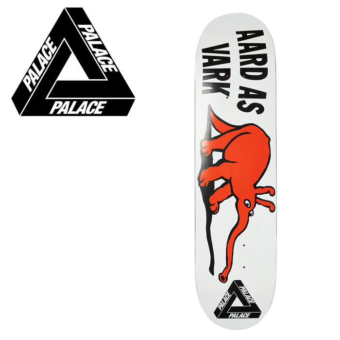 PALACE SKATEBOARDS (パレススケートボード)　 AARD AS VARK (8inch)  　【PALACE パレス】【スケートボード】【スケボー】【デッキ 