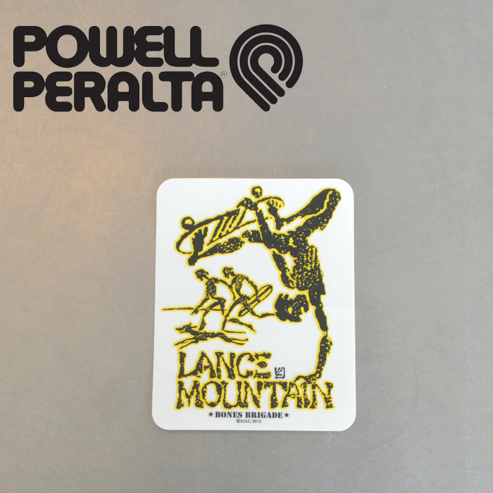 POWELL PERALTA (パウエルペラルタ)　POWELL PERALTA STICKER LANCE MOUNTAIN　【パウエルペラルタ】【スケートボード 】【スケボー