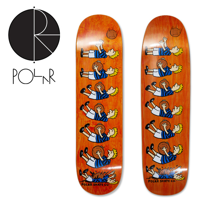 POLAR SKATE CO. (ポーラースケート)　 TEAM MODEL - BASKETBALL(8.0inch/8.625" (WIDEST POINT))  　【POLAR SKATE CO. POLAR ポー