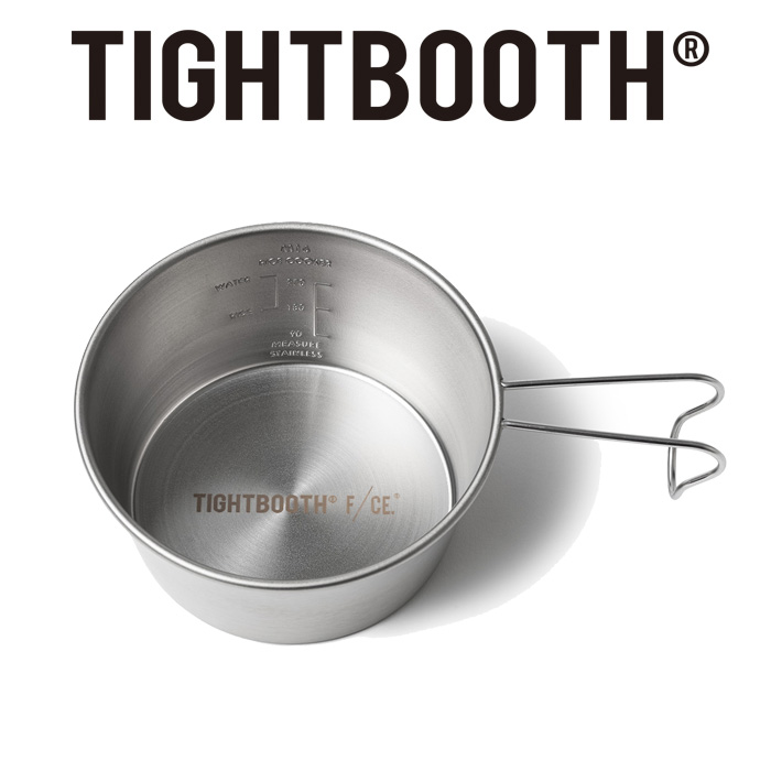 TIGHTBOOTH (タイトブース)　 TIGHTBOOTH x F/CE. SIERRA CUP 　 【シェラカップ アウトドア】【F/CE. エフシーイー コラボ】【TIGHT