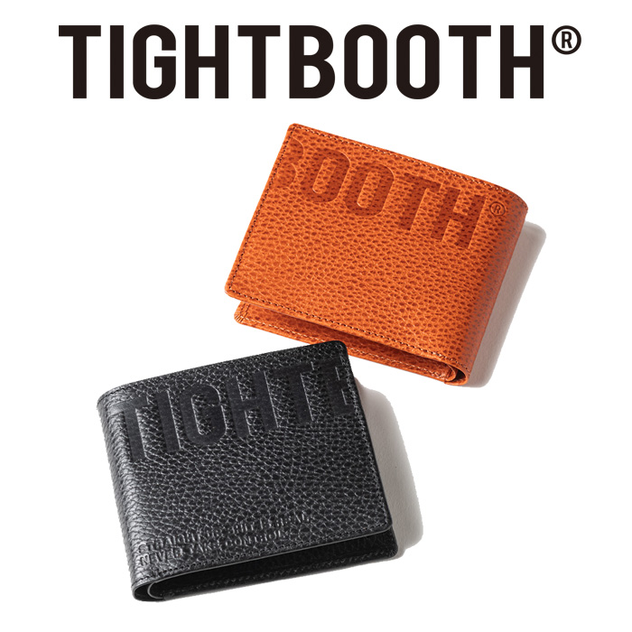 TIGHTBOOTH (タイトブース)　 LEATHER BIFOLD WALLET　 【レザーウォレット 財布】【TIGHTBOOTH PRODUCTION タイトブースプロダクシ