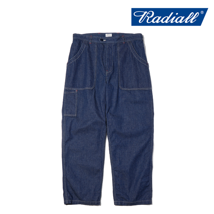 RADIALL ラディアル 　STEPSIDE - WIDE FIT ENGINEER PANTS (INDIGO)　 【デニムパンツ】【2026 AUTUMN & WINTER 新作】【RAD-P06A26