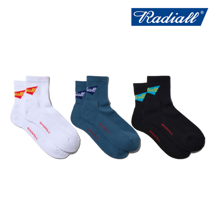 RADIALL ラディアル 　RIBBONS - 1PAC SOX SHORT / DRALON　 【ソックス】【2026 AUTUMN & WINTER 新作】【RAD-PAC082】【インタープ