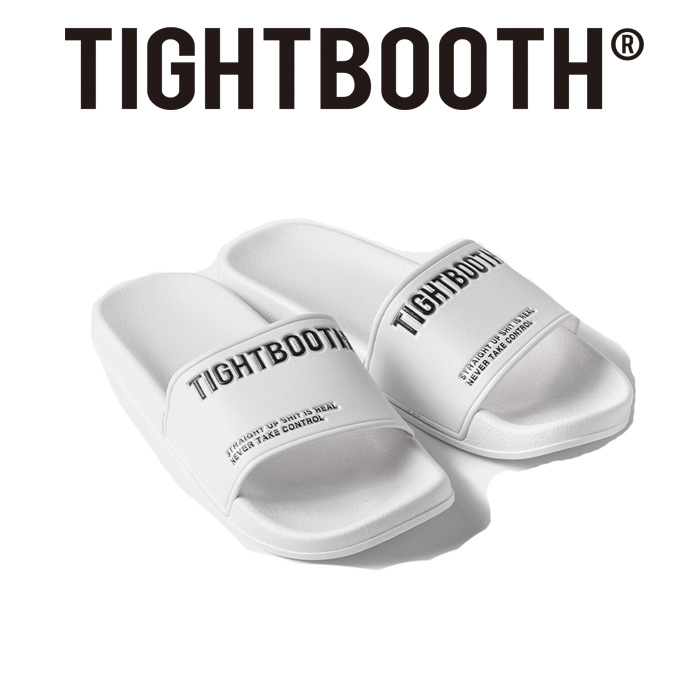 TIGHTBOOTH PRODUCTION (タイトブース プロダクション) 　 LABEL LOGO SLIDE SANDAL 　 【サンダル】【TIGHTBOOTH PRODUCTION タイト