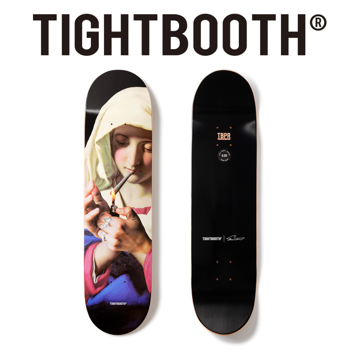 TIGHTBOOTH (タイトブース)　 SMOKE UP SON ART BY SHUSAKU TAKAOKA 　 【デッキ スケートボード スケボー】【TIGHTBOOTH PRODUCTION