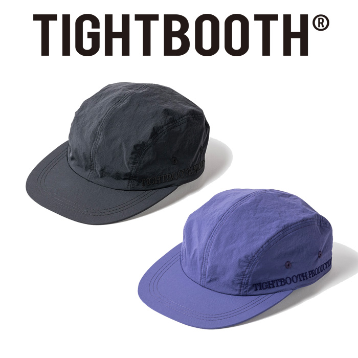 TIGHTBOOTH PRODUCTION (タイトブース プロダクション)　 RIPSTOP SIDE LOGO CAMP CAP 　 【キャンプ　キャップ 帽子】【TIGHTBOOTH 