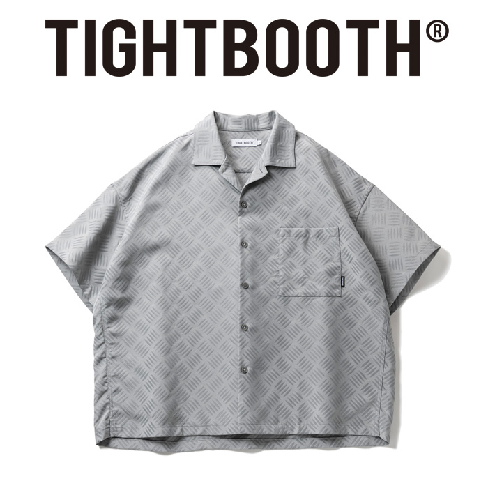 TIGHTBOOTH PRODUCTION (タイトブース プロダクション)　 CHECKER PLATE SHIRT 　 【シャツ 半袖】【TIGHTBOOTH PRODUCTION タイトブ