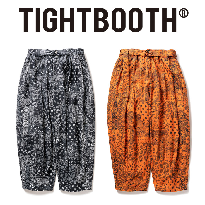 TIGHTBOOTH PRODUCTION (タイトブース プロダクション)　PAISLEY BALLOON PANTS　 【ペイズリー バルーンパンツ】【TIGHTBOOTH PRODU