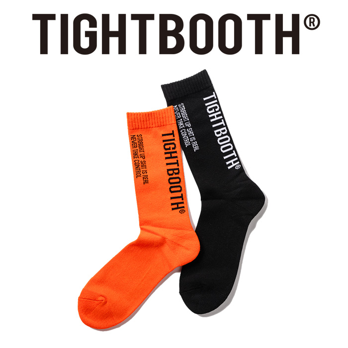 TIGHTBOOTH PRODUCTION (タイトブース プロダクション) 　 LABEL LOGO SOCKS 　 【靴下 ソックス】【TIGHTBOOTH PRODUCTION タイトブ