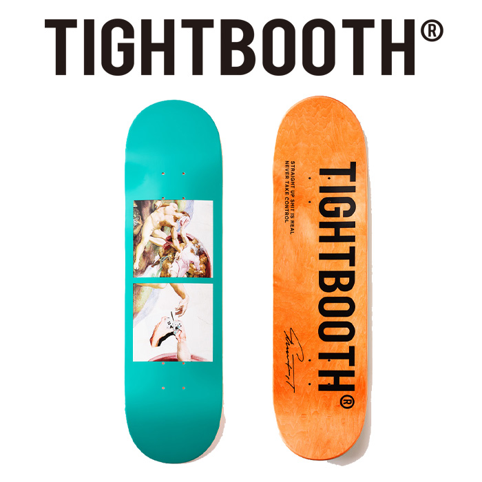 TIGHTBOOTH (タイトブース)　 PASS THE PIE 　 【デッキ スケートボード スケボー】【TIGHTBOOTH PRODUCTION タイトブースプロダクシ