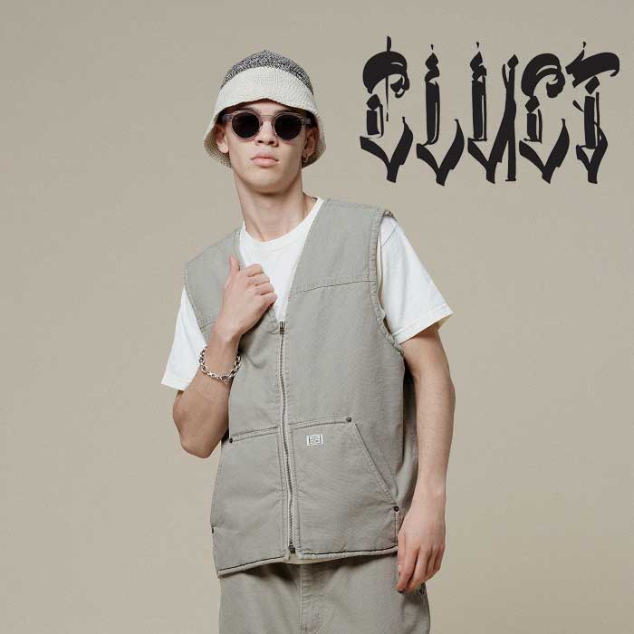 CLUCT (クラクト)　SMOG[VEST]　【ベスト】【#05025】【2025SUMMER/AUTUMN先行予約】【予約商品 キャンセル不可】　
