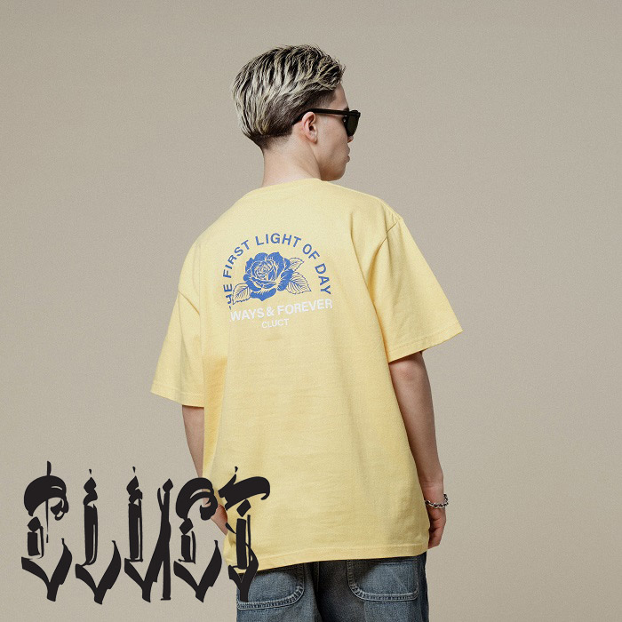 【SALE30%OFF】　CLUCT (クラクト)　ROSE[S/S TEE]　【Tシャツ 半袖】【#05041】【2025SUMMER/AUTUMN 新作】