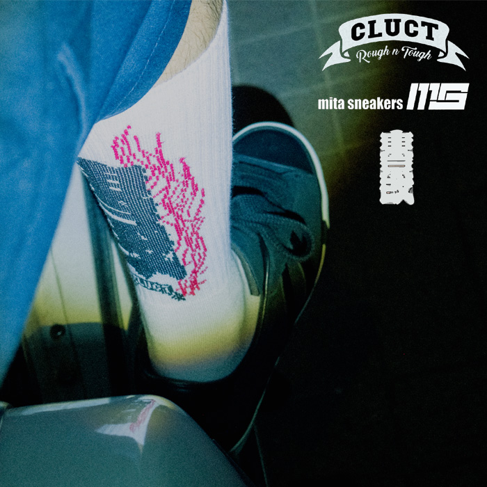 CLUCT (クラクト)　CLUCT × mita sneakers × 東京改 [SOX]　【コラボレーション ソックス】【#05162】【CLUCT × mita sneakers × 東