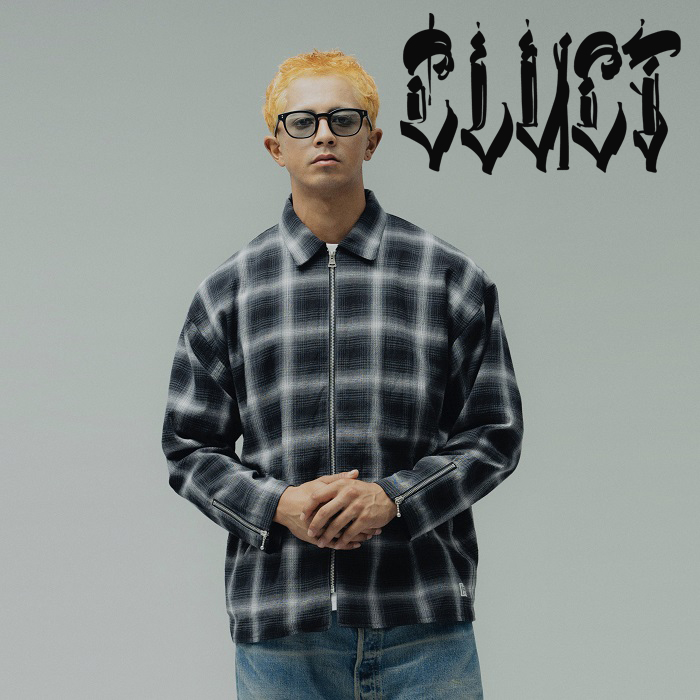 CLUCT (クラクト)　PUEBLO[L/S ZIP SHIRT]　【シャツジャケット】【#05183】【2026SPRING 新作】