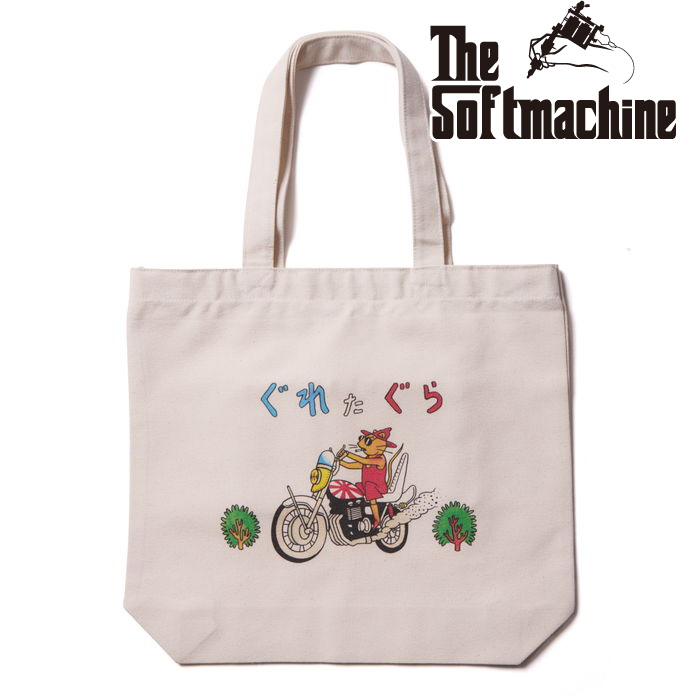 SOFTMACHINE (ソフトマシーン)　BAD BOY TOTE　【トートバッグ タトゥー】【2025 SUMMER VACATION COLLECTION 先行予約】【キャンセ