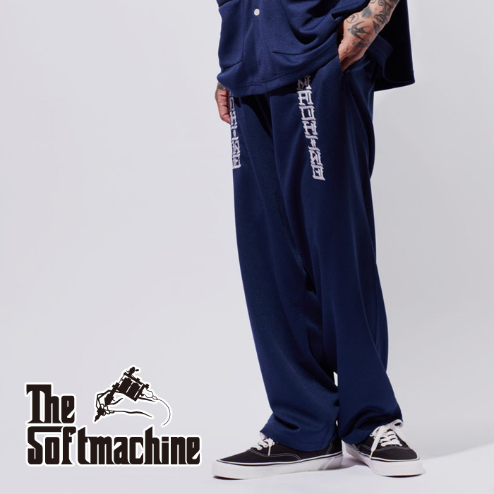 SOFTMACHINE (ソフトマシーン)　SINALOA PANTS　【パンツ】【ブラック ネイビー バーガンディ タトゥー】【2025 SUMMER VACATION】【