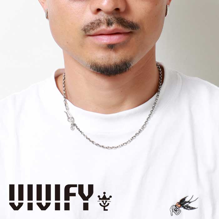 VIVIFY(ヴィヴィファイ)(ビビファイ)　Hallmarks Clasp Chain 3.4 (45cm)　【VIVIFY ネックレス】【VFC-039】【オーダーメイド ハン