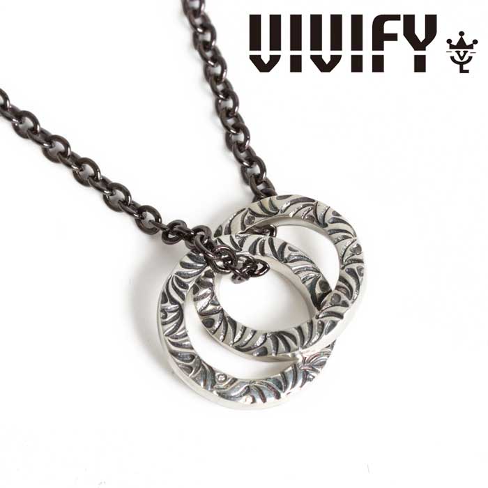 VIVIFY(ヴィヴィファイ)(ビビファイ)　Side Arabesque Twin Link Glasses Holder Necklace(S)　【VIVIFY ネックレス】【VFN-313】【