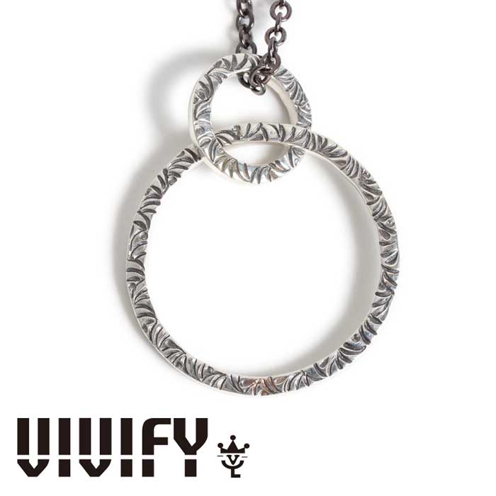 VIVIFY(ヴィヴィファイ)(ビビファイ)　Side Arabesque Twin Link Glasses Holder Necklace(L)　【VIVIFY ネックレス】【VFN-317】【