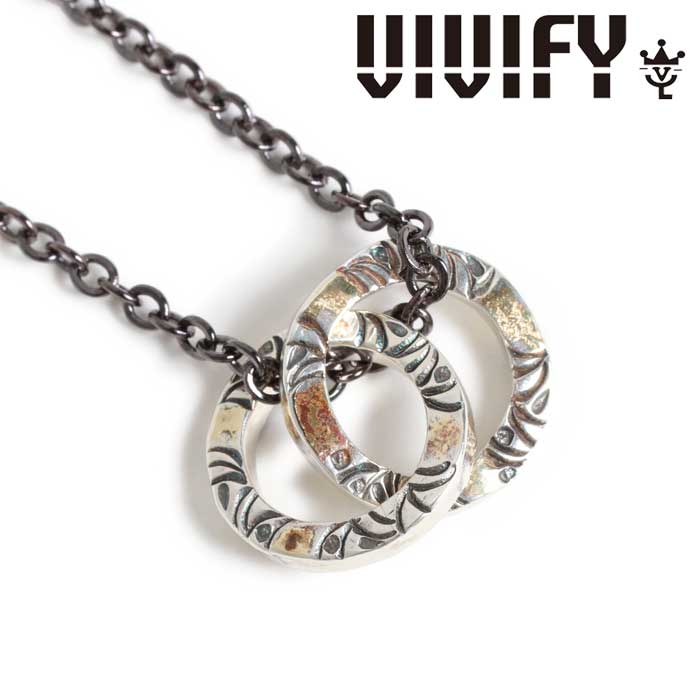 VIVIFY(ヴィヴィファイ)(ビビファイ)　Side Arabesque Twin Link Glasses Holder Necklace(S)w/gold　【VIVIFY ネックレス】【VFN-31