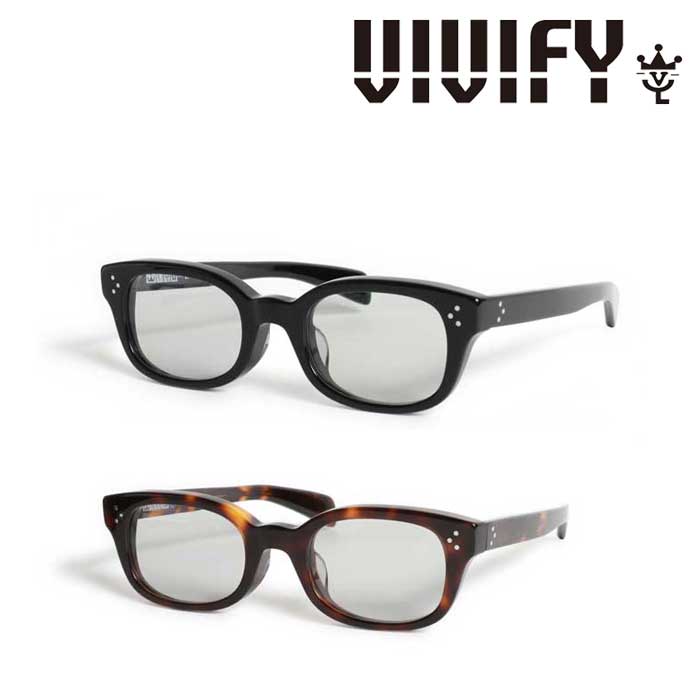 VIVIFY(ヴィヴィファイ)(ビビファイ)　Straight Thick Sunglasses　【VIVIFY サングラス】【VFO-126】【オーダーメイド ハンドメイド