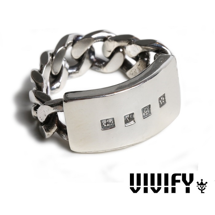 VIVIFY(ヴィヴィファイ)(ビビファイ)　Hallmarks ID Ring/Plain　【VIVIFY リング】【VFR-148】【オーダーメイド ハンドメイド 受注