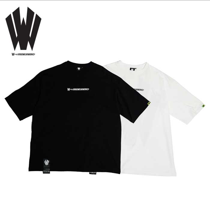 W + by VIRGOwearworks (ヴァルゴウェアワークス)  　Big logo Wide SSPT　【半袖Tシャツ】【W-SSPT-006】【2025 SPRING & SUMMER 新