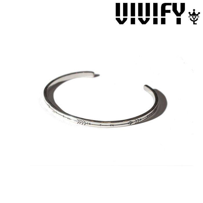 VIVIFY(ヴィヴィファイ)(ビビファイ)　One Line Arrow Bangle　【オーダーメイド 受注生産】【キャンセル不可】　【ハンドメイド  vi