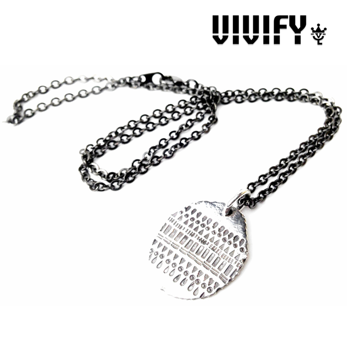 VIVIFY(ヴィヴィファイ）　VIVIFY TownScape Plate Necklace/雫、ビル群、etc　【受注生産 オーダーメイド】【キャンセル不可】　【