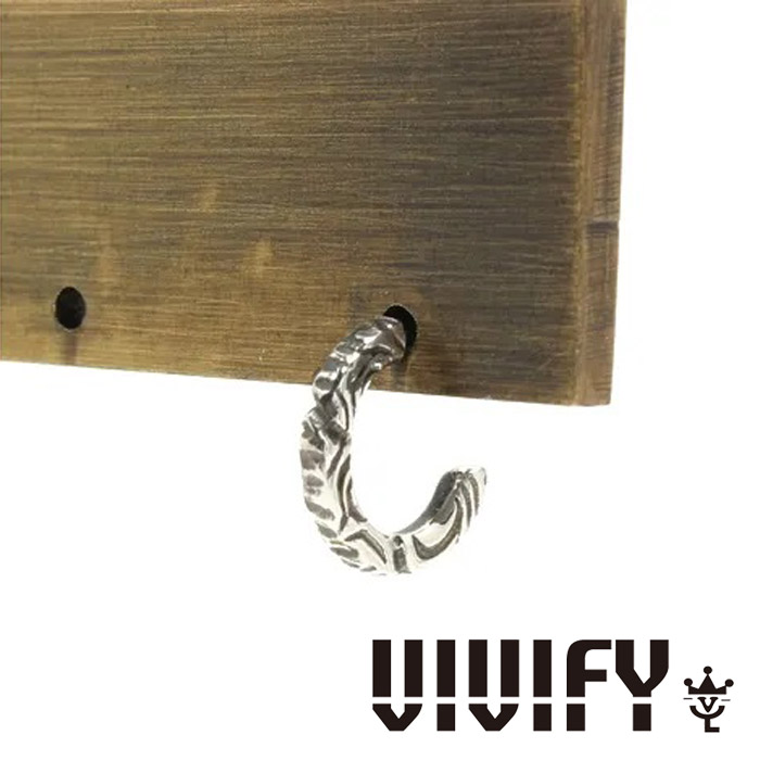 VIVIFY(ヴィヴィファイ）　Arabesque Pierce　【オーダーメイド受注生産】【キャンセル不可】　【VIVIFY ピアス】【シルバー ゴール