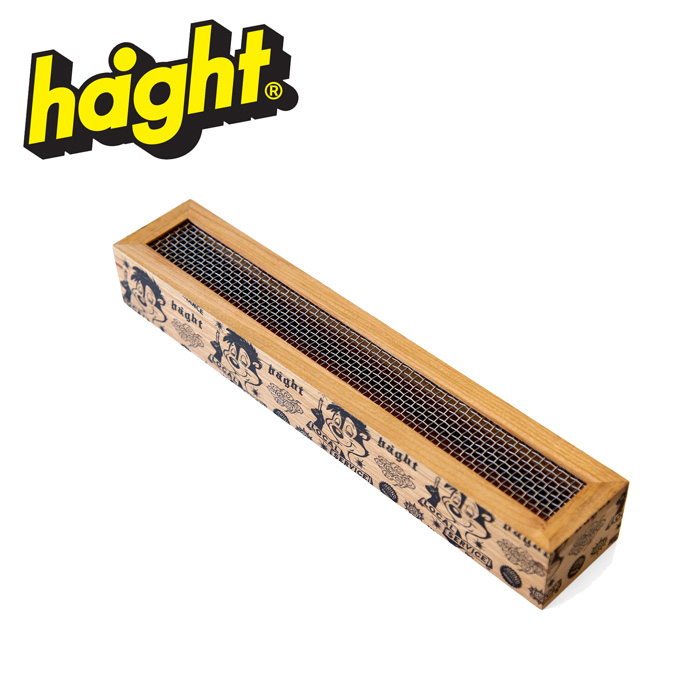 HAIGHT (ヘイト)　WOODEN INCENSE TRAY ft. GRINDLODGE　 【お香トレー】【HTGL-257001】　【2025 AUTUMN & WINTER 新作】【GRINDLOD