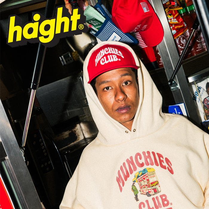HAIGHT (ヘイト)　MUNCHIES.C BB CAP ft. J’s Vendor　 【キャップ】【HTJV-256001】　【2025 AUTUMN & WINTER 新作】【J’s Vendor】