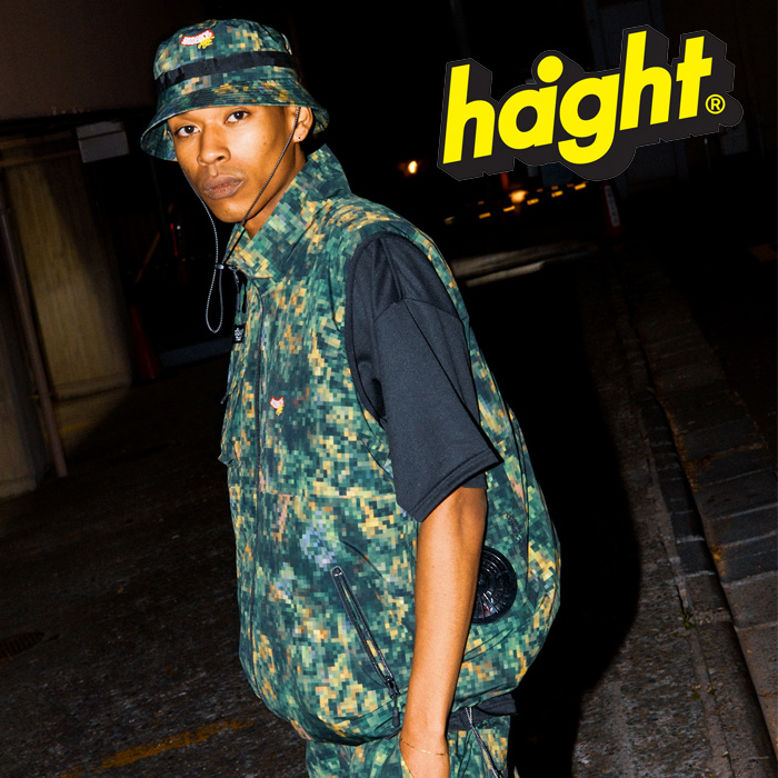 HAIGHT (ヘイト)　RAIDBACK AIR CON VEST ft. CASPER　 【エアコンベスト】【HTRB-262001】【CASPER】　【2026 SPRING&SUMMER 新作】