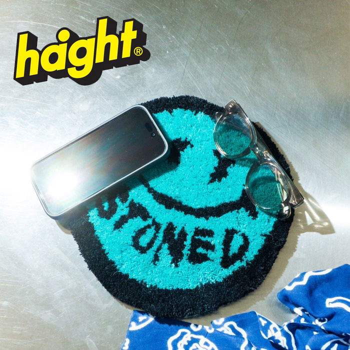 HAIGHT (ヘイト)　ACCESSORY RUG (STONED)　 【ラグ マット】【HTSS-257005】　【2025 SPRING&SUMMER 新作】【RAT HOLE STUDIO】