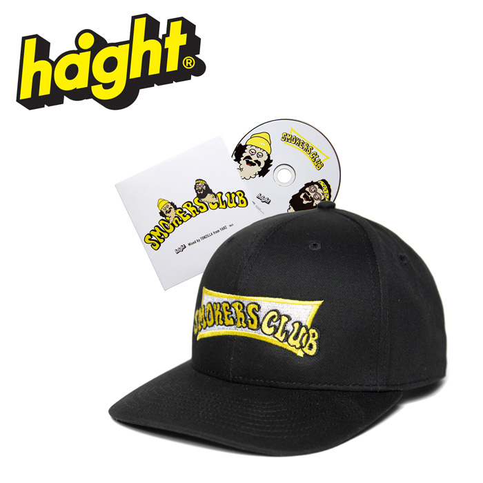 HAIGHT (ヘイト)　SMOKERS CLUB V4 BB CAP　 【キャップ】【HTCF-256001】　【2025-2026 SPOT 新作】【Cleofus】