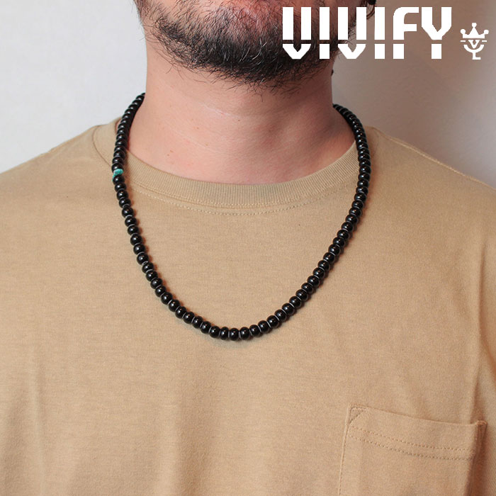 VIVIFY(ヴィヴィファイ)(ビビファイ)　GoodLuck WhiteHerts Necklace　【VIVIFY ネックレス】【VFN-134BLK】【オーダーメイド 受注生