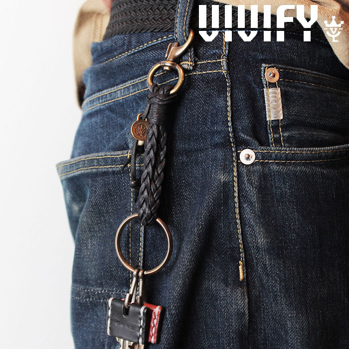 VIVIFY(ヴィヴィファイ)(ビビファイ)　TwinBraids KeyHook　【VIVIFY キーホルダー】【VFO-108】【オーダーメイド 受注生産】【キャ