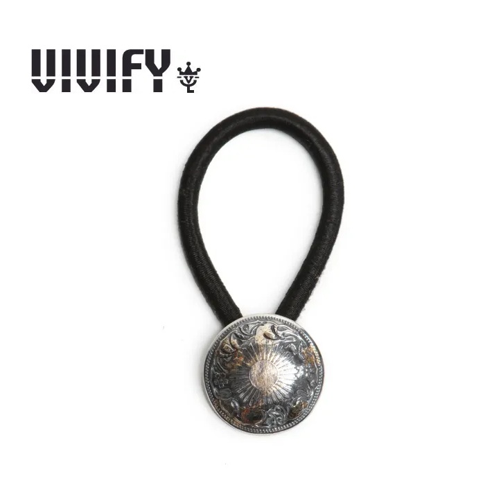 VIVIFY(ヴィヴィファイ)(ビビファイ)　Phoenix 50 Sen Coin Concho w/gold　【コンチョ】【VFO-131】【オーダーメイド ハンドメイド 